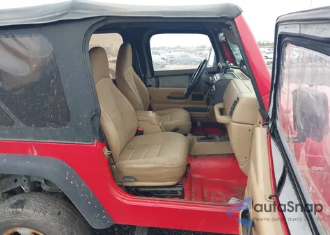 2002 Jeep Wrangler Sport from USA, damaged, VIN 1J4FA49S62P726002